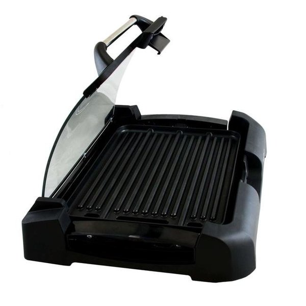 Megachef MegaChef MCG-106 Reversible Indoor Grill And Griddle With Removable Glass Lid MCG-106